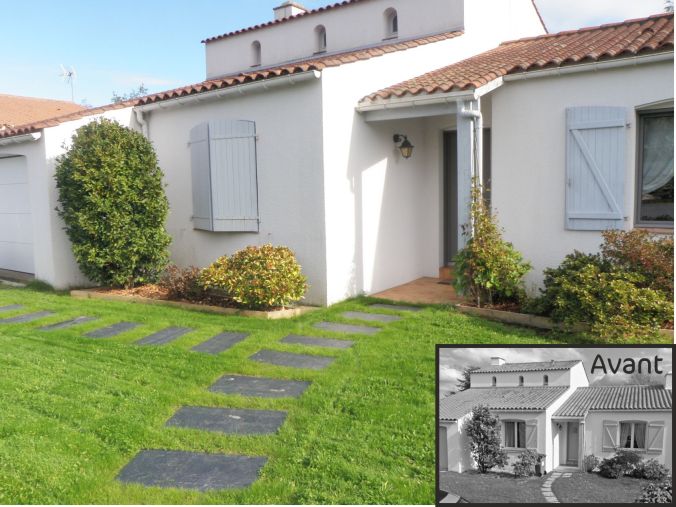 Massif pas japonais entrée